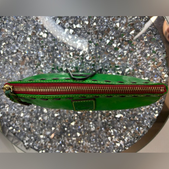 Dooney & Bourke RARE Florentine leather cosmetic case GUC - Picture 6 of 13